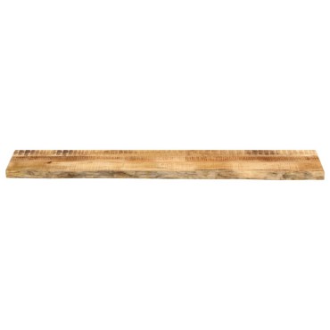 vidaXL Επιφάνεια Τραπεζιού 140x40x2,5cm Live Edge Μασίφ Ξύλο Μάνγκο 1 τεμ.