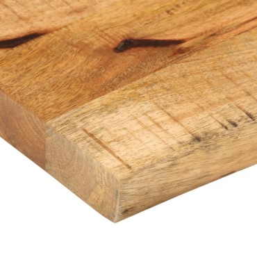 vidaXL Επιφάνεια Τραπεζιού 120x20x2,5cm Live Edge Μασίφ Ξύλο Μάνγκο 1 τεμ.