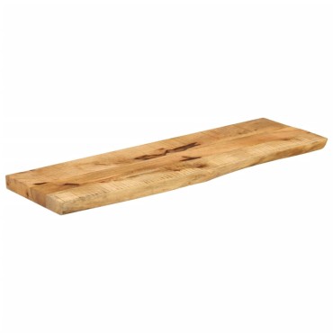 vidaXL Επιφάνεια Τραπεζιού 120x40x3,8cm Live Edge Μασίφ Ξύλο Μάνγκο 1 τεμ.