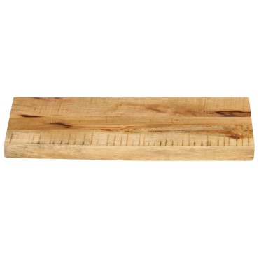 vidaXL Επιφάνεια Τραπεζιού 50x40x2,5cm Live Edge Μασίφ Ξύλο Μάνγκο 1 τεμ.