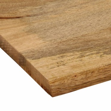 vidaXL Επιφάνεια Τραπεζιού 100x80x3,8cm Live Edge Μασίφ Ξύλο Μάνγκο 1 τεμ.