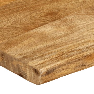 vidaXL Επιφάνεια Τραπεζιού 120x40x3,8cm Live Edge Μασίφ Ξύλο Μάνγκο 1 τεμ.