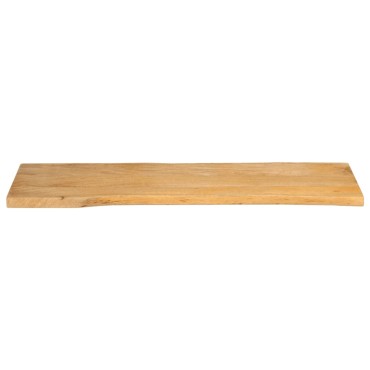 vidaXL Επιφάνεια Τραπεζιού 140x40x3,8cm Live Edge Μασίφ Ξύλο Μάνγκο 1 τεμ.