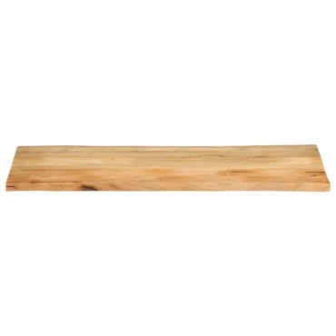 vidaXL Επιφάνεια Τραπεζιού 140x60x2,5cm Live Edge Μασίφ Ξύλο Μάνγκο 1 τεμ.