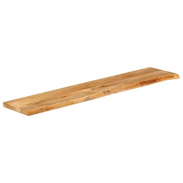 vidaXL Επιφάνεια Τραπεζιού 160x40x2,5cm Live Edge Μασίφ Ξύλο Μάνγκο 1 τεμ.