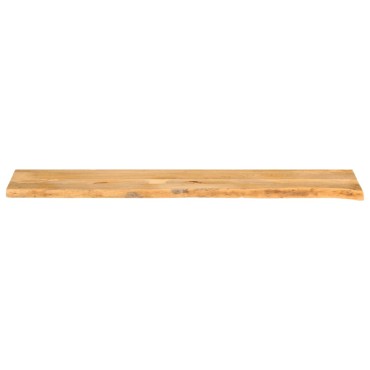 vidaXL Επιφάνεια Τραπεζιού 160x40x2,5cm Live Edge Μασίφ Ξύλο Μάνγκο 1 τεμ.