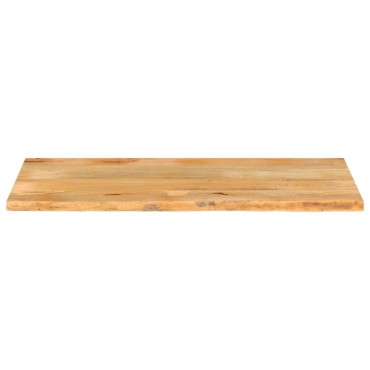 vidaXL Επιφάνεια Τραπεζιού 140x60x2,5cm Live Edge Μασίφ Ξύλο Μάνγκο 1 τεμ.