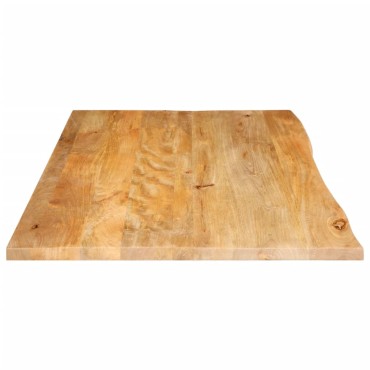 vidaXL Επιφάνεια Τραπεζιού 120x60x2,5cm Live Edge Μασίφ Ξύλο Μάνγκο 1 τεμ.