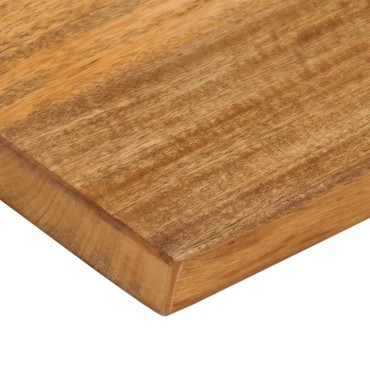 vidaXL Επιφάνεια Τραπεζιού 90x20x2,5cm Live Edge Μασίφ Ξύλο Μάνγκο 1 τεμ.