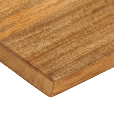 vidaXL Επιφάνεια Τραπεζιού 110x30x2,5cm Live Edge Μασίφ Ξύλο Μάνγκο 1 τεμ.