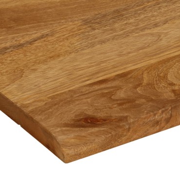 vidaXL Επιφάνεια Τραπεζιού 40x40x2,5cm Live Edge Μασίφ Ξύλο Μάνγκο 1 τεμ.