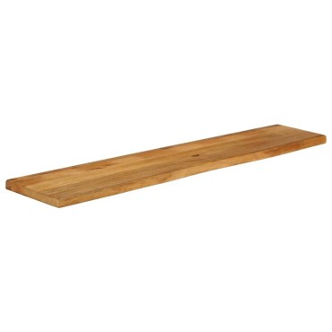 vidaXL Επιφάνεια Τραπεζιού 140x40x2,5cm Live Edge Μασίφ Ξύλο Μάνγκο 1 τεμ.