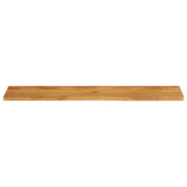 vidaXL Επιφάνεια Τραπεζιού 140x40x2,5cm Live Edge Μασίφ Ξύλο Μάνγκο 1 τεμ.