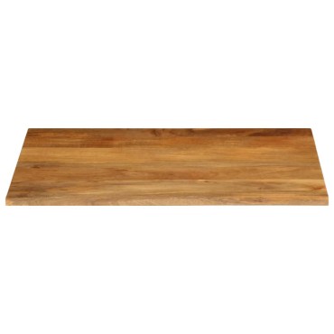 vidaXL Επιφάνεια Τραπεζιού 110x80x3,8cm Live Edge Μασίφ Ξύλο Μάνγκο 1 τεμ.