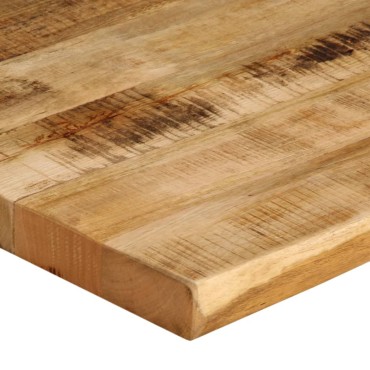 vidaXL Επιφάνεια Τραπεζιού 90x60x3,8cm Live Edge Μασίφ Ξύλο Μάνγκο 1 τεμ.