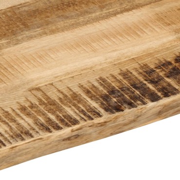 vidaXL Επιφάνεια Τραπεζιού 140x40x3,8cm Live Edge Μασίφ Ξύλο Μάνγκο 1 τεμ.