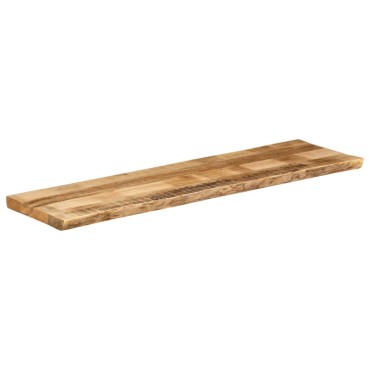 vidaXL Επιφάνεια Τραπεζιού 160x40x2,5cm Live Edge Μασίφ Ξύλο Μάνγκο 1 τεμ.