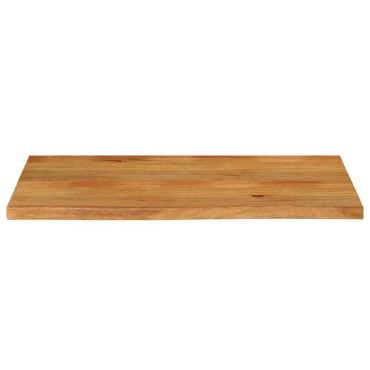 vidaXL Επιφάνεια Τραπεζιού 110x60x2,5cm Live Edge Μασίφ Ξύλο Μάνγκο 1 τεμ.