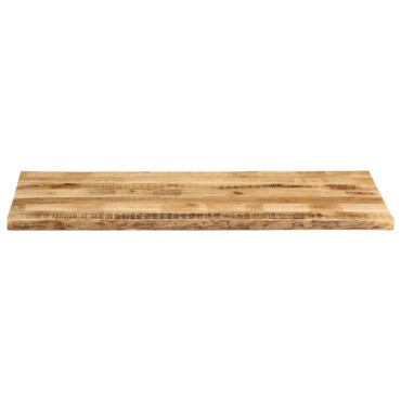 vidaXL Επιφάνεια Τραπεζιού 140x60x3,8cm Live Edge Μασίφ Ξύλο Μάνγκο 1 τεμ.