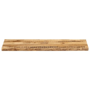 vidaXL Επιφάνεια Τραπεζιού 120x40x2,5cm Live Edge Μασίφ Ξύλο Μάνγκο 1 τεμ.