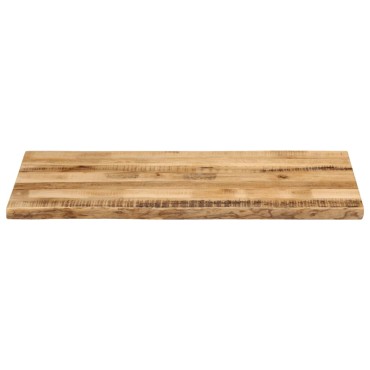 vidaXL Επιφάνεια Τραπεζιού 120x60x3,8cm Live Edge Μασίφ Ξύλο Μάνγκο 1 τεμ.