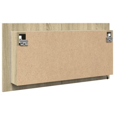 vidaXL Καθρέφτης Ντουλάπι Sonoma Δρυς 90x12x45cm Επεξ. Ξύλο 1 τεμ.