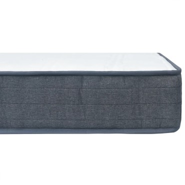 vidaXL Στρώμα Boxspring 160x80x20cm Υφασμάτινο 1 τεμ. - Μονό