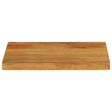 vidaXL Επιφάνεια Τραπεζιού 60x20x3,8cm Live Edge Μασίφ Ξύλο Μάνγκο 1 τεμ.