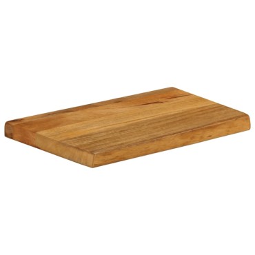 vidaXL Επιφάνεια Τραπεζιού 50x40x3,8cm Live Edge Μασίφ Ξύλο Μάνγκο 1 τεμ.