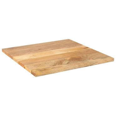 vidaXL Επιφάνεια Τραπεζιού Τετράγωνη 90x90x3,8cm Μασίφ Ξύλο Μάνγκο 1 τεμ.