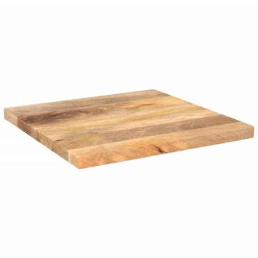 vidaXL Επιφάνεια Τραπεζιού Τετράγωνη 50x50x2,5cm Μασίφ Ξύλο Μάνγκο 1 τεμ.